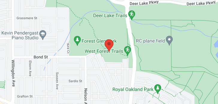 map of 5490 FORGLEN DRIVE